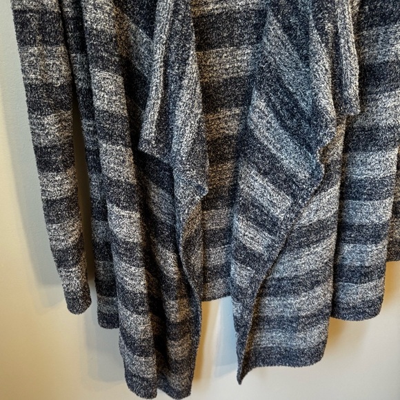 Barefoot Dreams Womens Bamboo Chic Lite Calypso Wrap Cardigan S/M Blue Style 436 - Picture 5 of 7